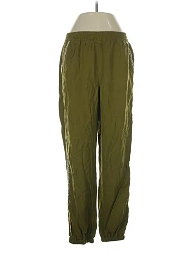 Pre-owned Garnet Hill Casual Pants In Green