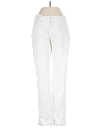 Pre-owned Garnet Hill Casual Pants In Ivory
