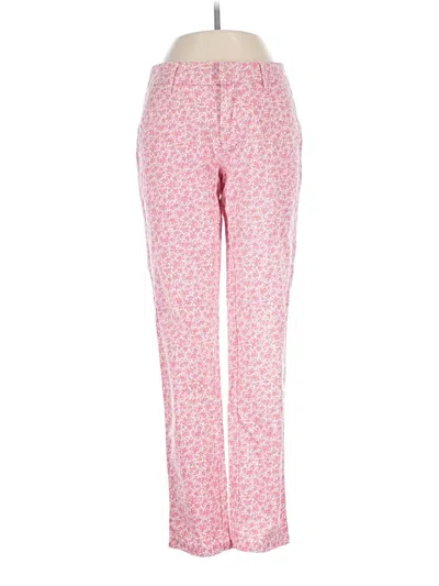 Pre-owned Garnet Hill Casual Pants In Pink