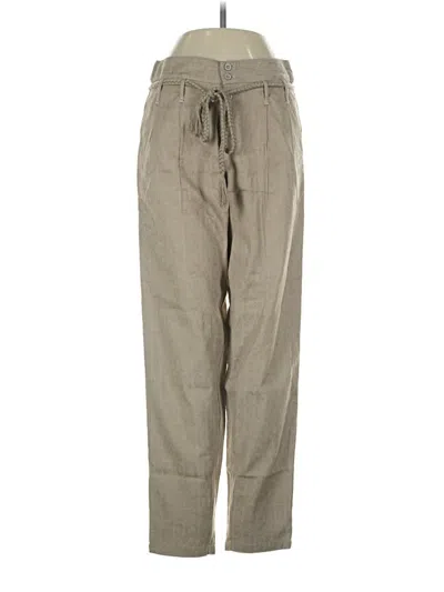 Pre-owned Garnet Hill Casual Pants In Tan