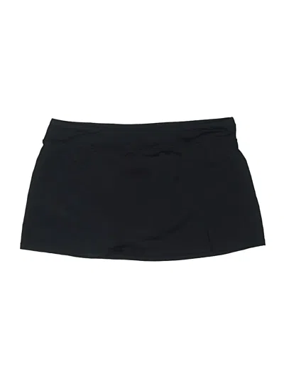Pre-owned Garnet Hill Casual Skirt In Black