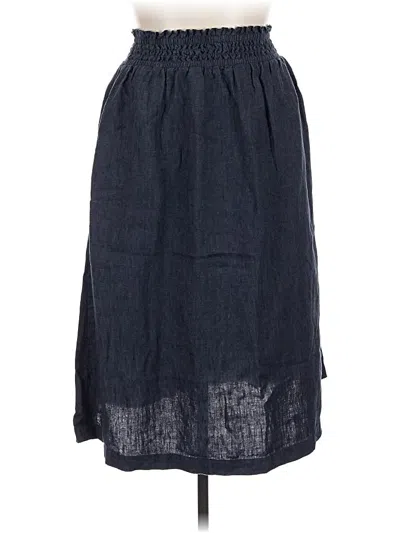 Pre-owned Garnet Hill Casual Skirt In Blue