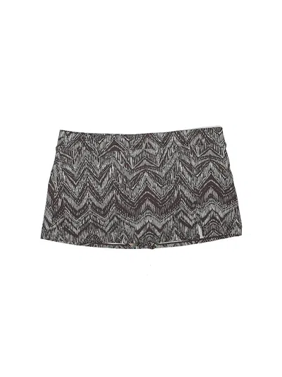 Pre-owned Garnet Hill Casual Skirt In Brown