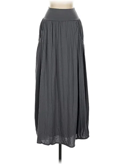 Pre-owned Garnet Hill Casual Skirt In Gray