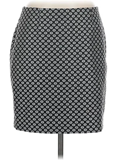 Pre-owned Garnet Hill Casual Skirt In Gray