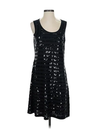 Pre-owned Garnet Hill Cocktail Dress In Black