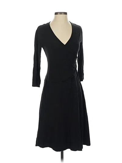 Pre-owned Garnet Hill Cocktail Dress In Black