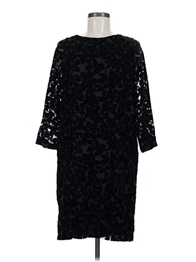 Pre-owned Garnet Hill Cocktail Dress In Black