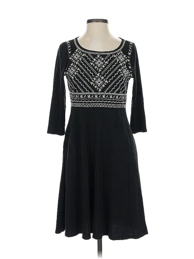 Pre-owned Garnet Hill Cocktail Dress In Black