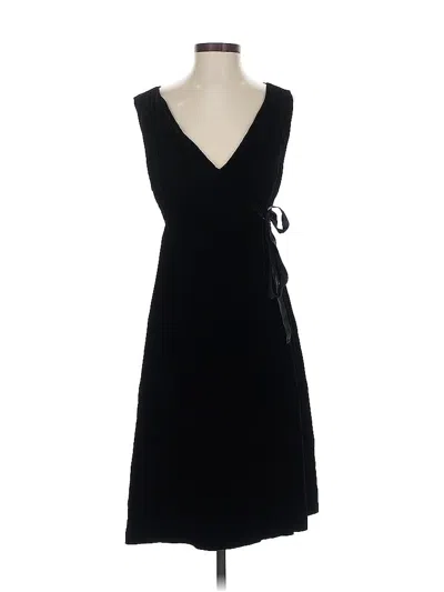 Pre-owned Garnet Hill Cocktail Dress In Black