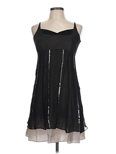Pre-owned Garnet Hill Cocktail Dress In Black