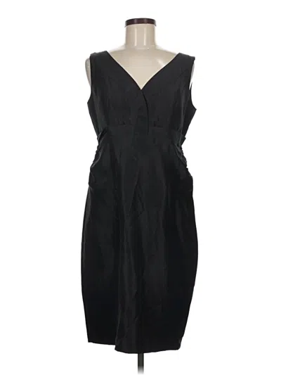 Pre-owned Garnet Hill Cocktail Dress In Black
