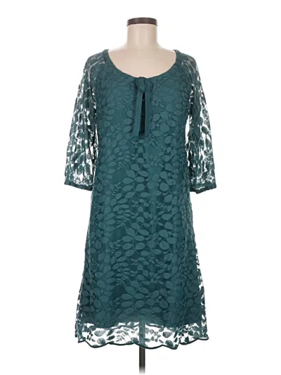 Pre-owned Garnet Hill Cocktail Dress In Blue