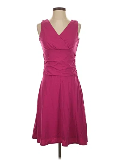Pre-owned Garnet Hill Cocktail Dress In Burgundy