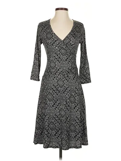 Pre-owned Garnet Hill Cocktail Dress In Gray