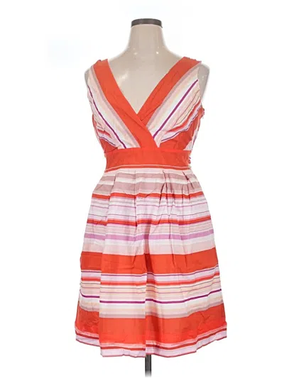 Pre-owned Garnet Hill Cocktail Dress In Orange