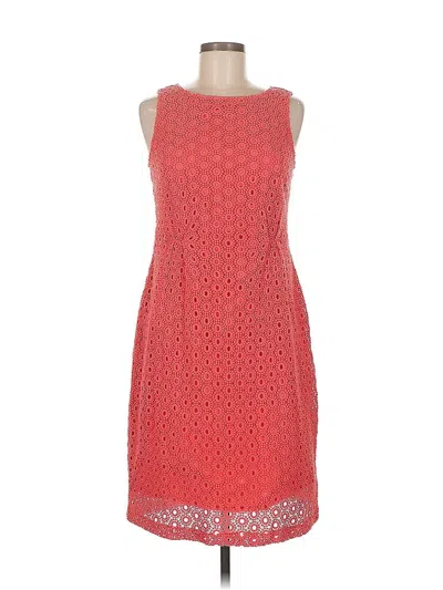 Pre-owned Garnet Hill Cocktail Dress In Red