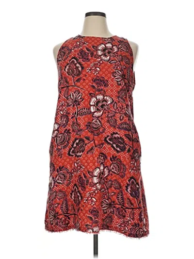 Pre-owned Garnet Hill Cocktail Dress In Red