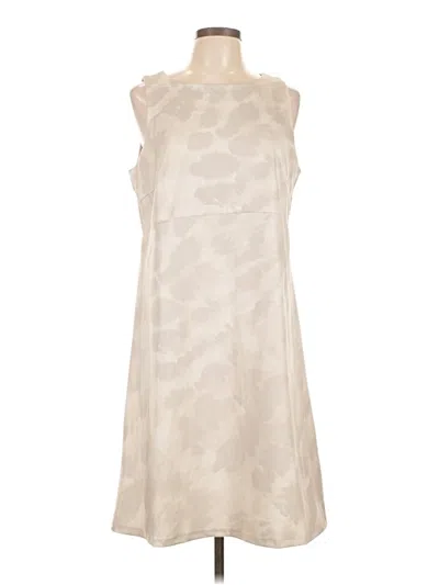 Pre-owned Garnet Hill Cocktail Dress In White