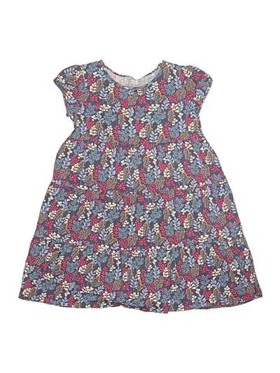 Pre-owned Garnet Hill Kids' Dress In Blue