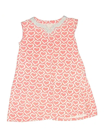 Pre-owned Garnet Hill Kids' Dress In Orange