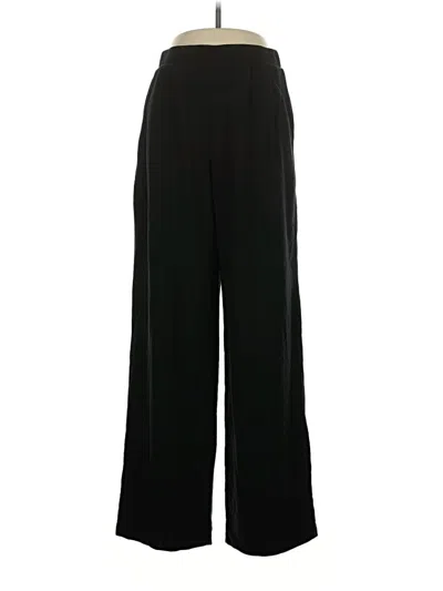 Pre-owned Garnet Hill Dress Pants In Black
