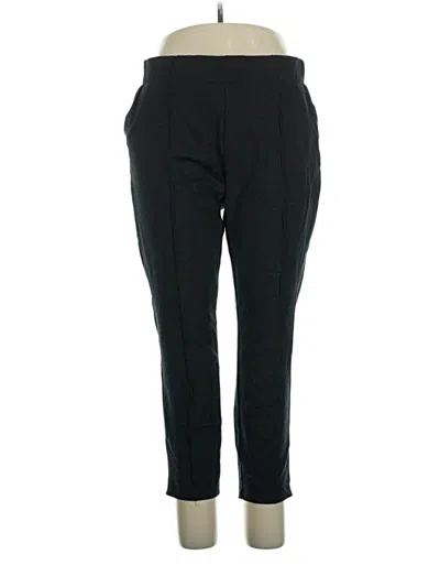 Pre-owned Garnet Hill Dress Pants In Black