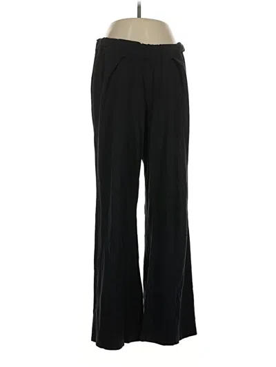 Pre-owned Garnet Hill Dress Pants In Black