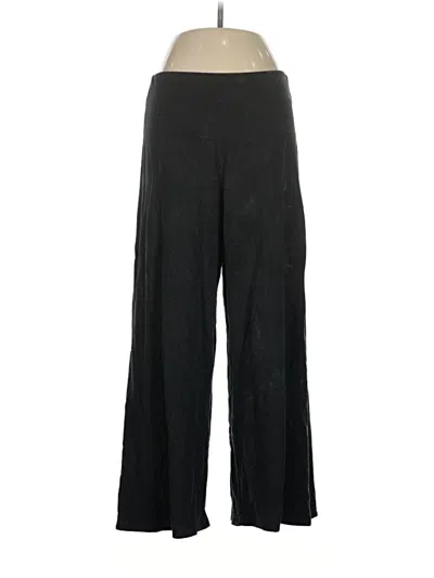 Pre-owned Garnet Hill Dress Pants In Black