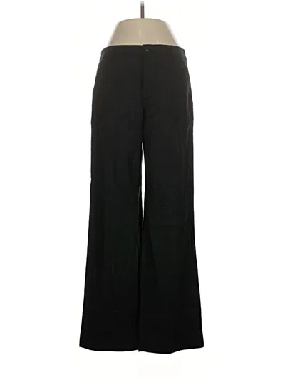 Pre-owned Garnet Hill Dress Pants In Black