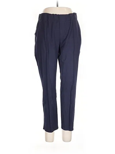 Pre-owned Garnet Hill Dress Pants In Blue