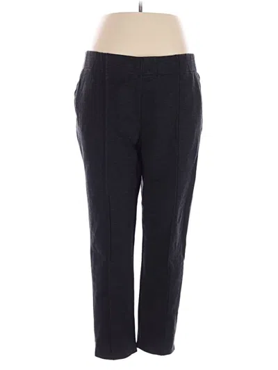 Pre-owned Garnet Hill Dress Pants In Gray