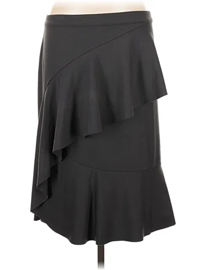 Pre-owned Garnet Hill Formal Skirt In Gray