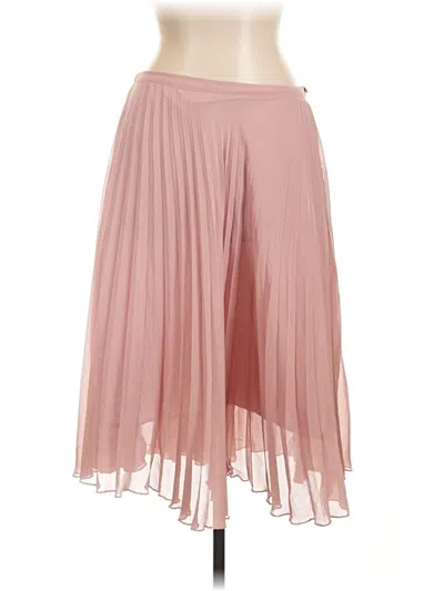 Pre-owned Garnet Hill Formal Skirt In Pink
