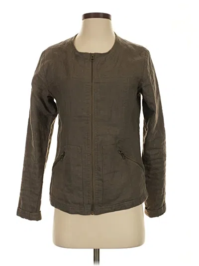 Pre-owned Garnet Hill Jacket In Brown
