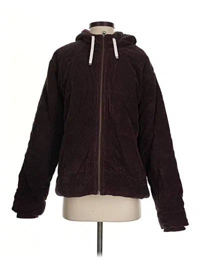 Pre-owned Garnet Hill Jacket In Burgundy