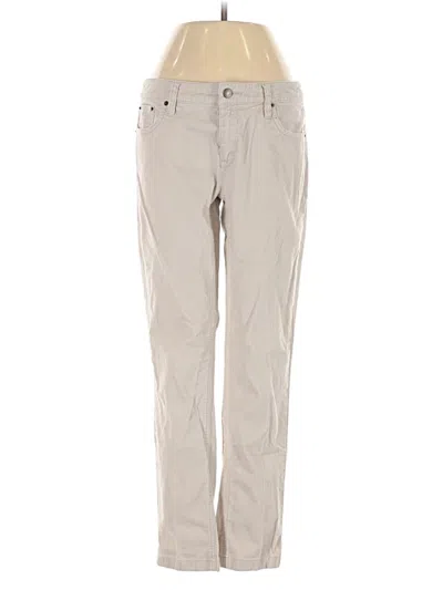 Pre-owned Garnet Hill Jeans In Ivory