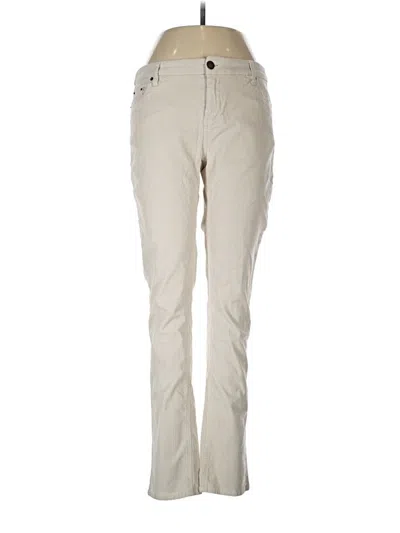 Pre-owned Garnet Hill Jeans In Ivory