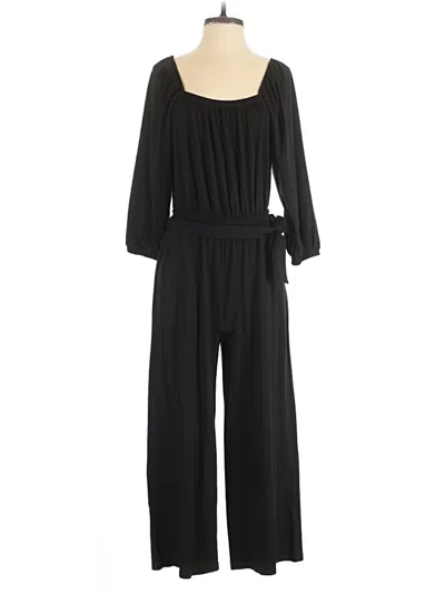 Pre-owned Garnet Hill Jumpsuit In Black