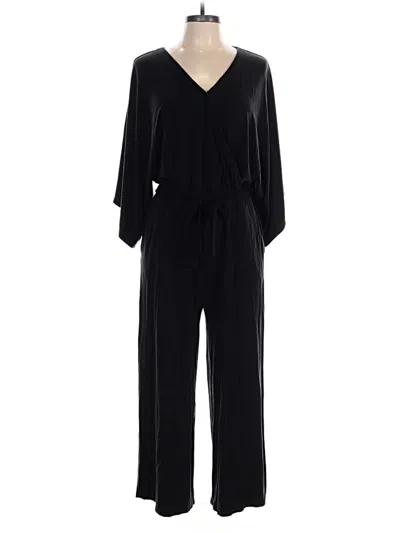 Pre-owned Garnet Hill Jumpsuit In Black