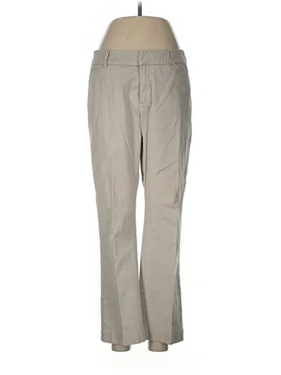 Pre-owned Garnet Hill Khaki Pant In Gray