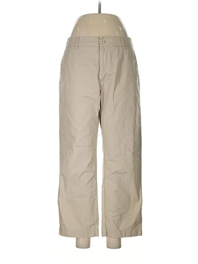 Pre-owned Garnet Hill Khaki Pant In Tan