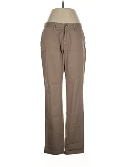 Pre-owned Garnet Hill Khaki Pant In Tan