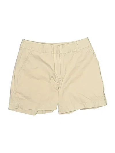Pre-owned Garnet Hill Khaki Shorts In Tan
