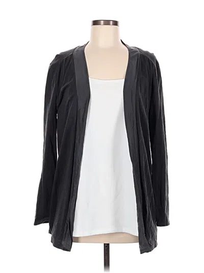 Pre-owned Garnet Hill Kimono In Black