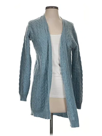 Pre-owned Garnet Hill Kimono In Blue