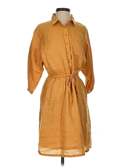 Pre-owned Garnet Hill Kimono In Gold