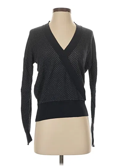 Pre-owned Garnet Hill Pullover Sweater In Black