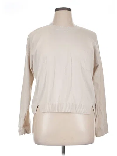 Pre-owned Garnet Hill Pullover Sweater In Brown