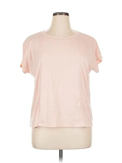 Pre-owned Garnet Hill Short Sleeve T-shirt In Pink